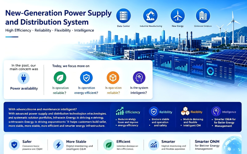 High-efficiency, Reliable, Flexible and Intelligent: How the New-Generation Power Supply and Distribution System Is Being Upgraded